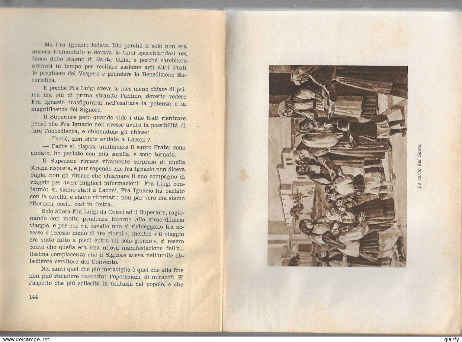 REMO BRANCA : S. IGNAZIO DA LACONI - ROMA 1951 - Medizin, Biologie, Chemie