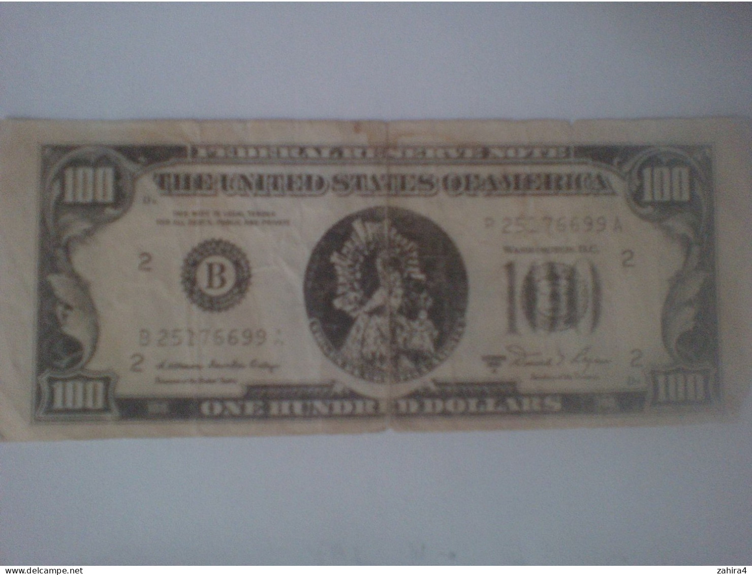 100 - Federal Reserve Note 2 B Series 1981 A - Virgen De Urkupina (asunta) - Fictifs & Spécimens