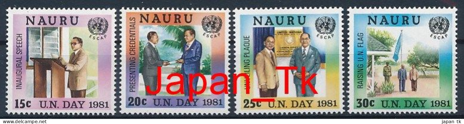 NAURU  Mi. Nr. 229-232 Tag Der Vereinten Nationen- Siehe Scan - MNH - Nauru