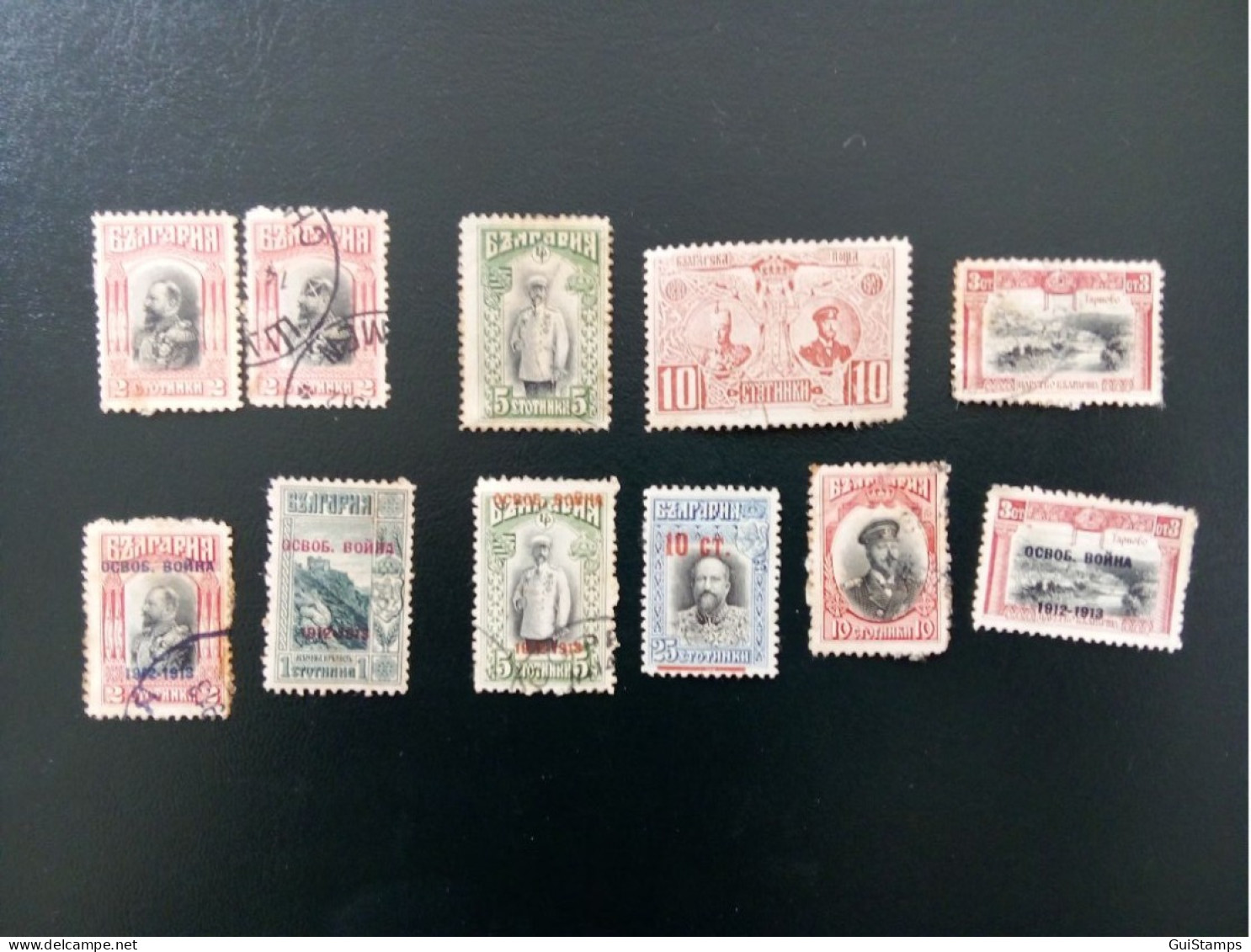 1911 Definitive Issue + 1913 No. 81-87 Overprinted Rare Selection Ensemble - Other & Unclassified