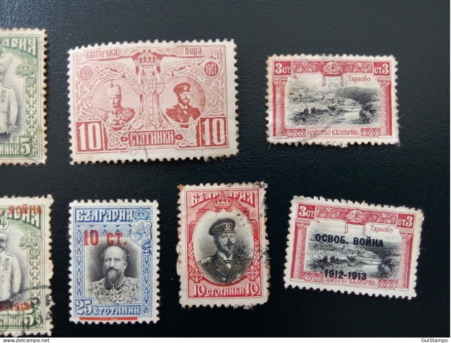 1911 Definitive Issue + 1913 No. 81-87 Overprinted Rare Selection Ensemble - Other & Unclassified