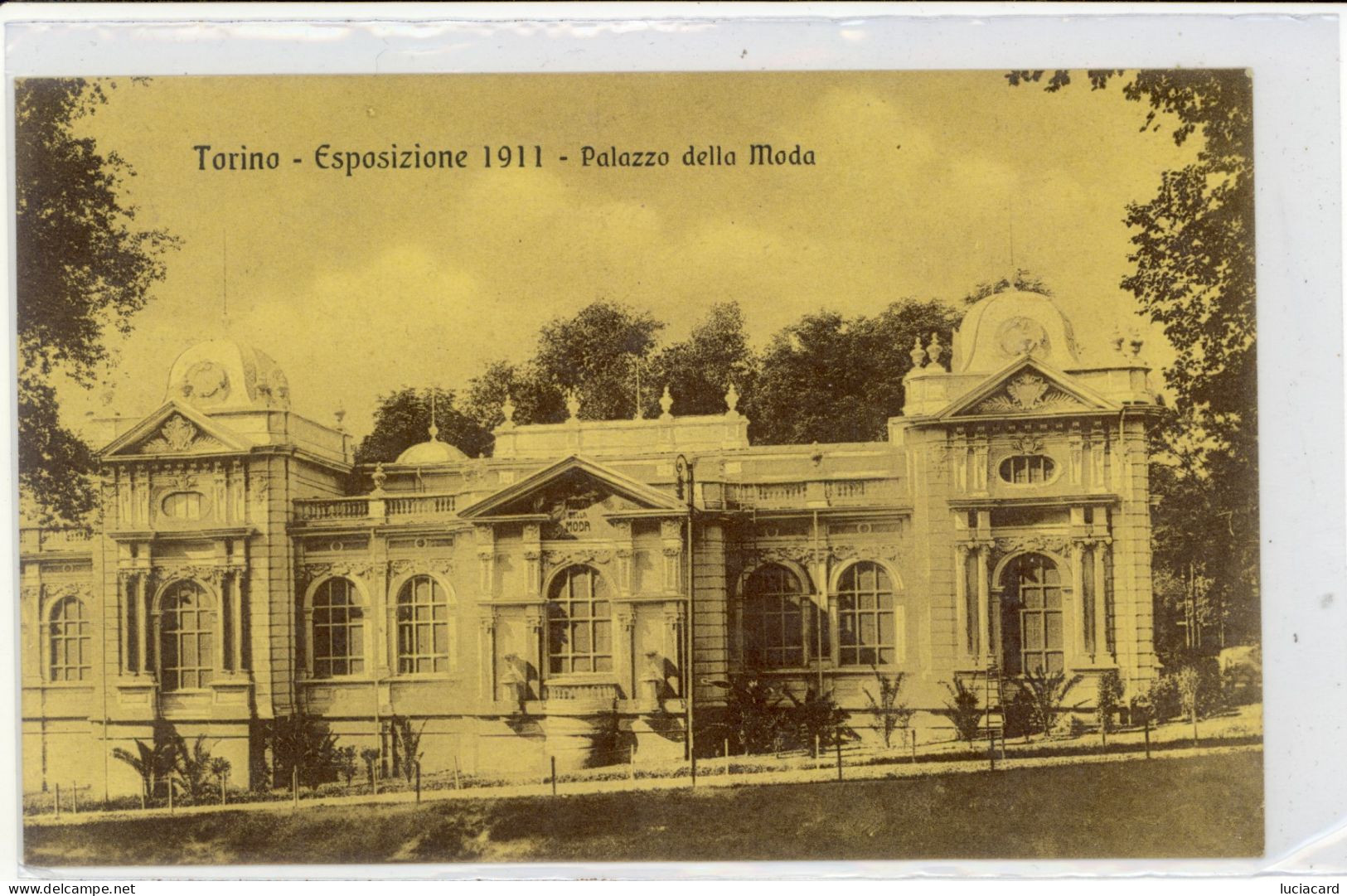 TORINO -ESPOSIZIONE 1911 -PALAZZO DELLA MODA - Expositions