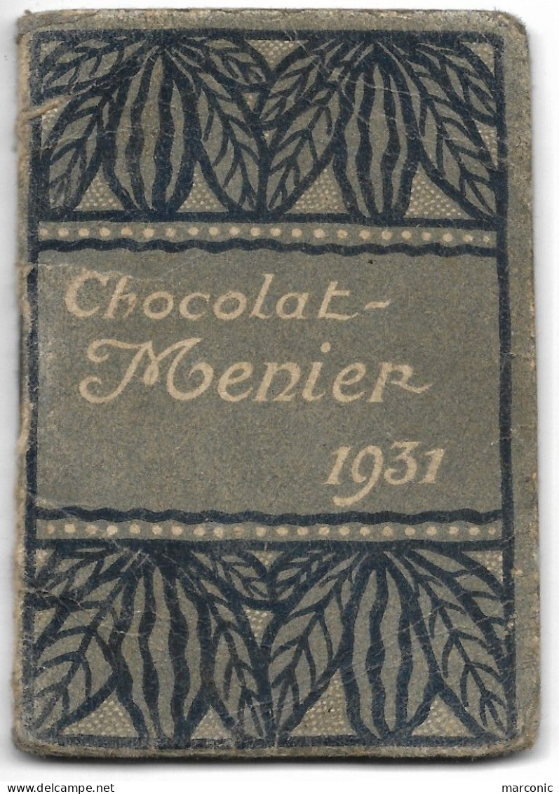 PETIT CALENDRIER - CHOCOLAT MENIER 1931 - Formato Piccolo : 1921-40