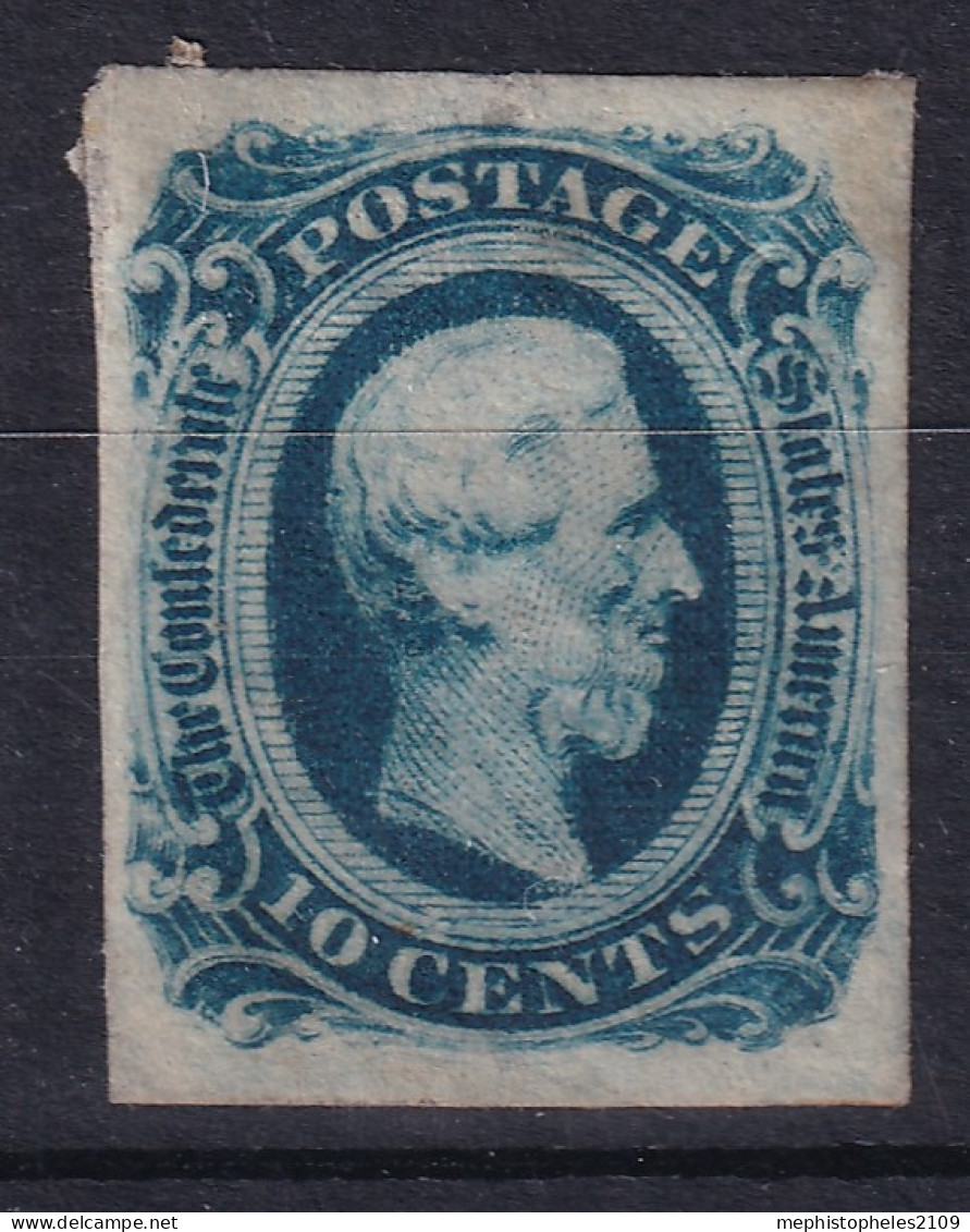 CONFEDERATED STATES 1863 - MLH - Sc# 9 - 1861-65 Etats Confédérés