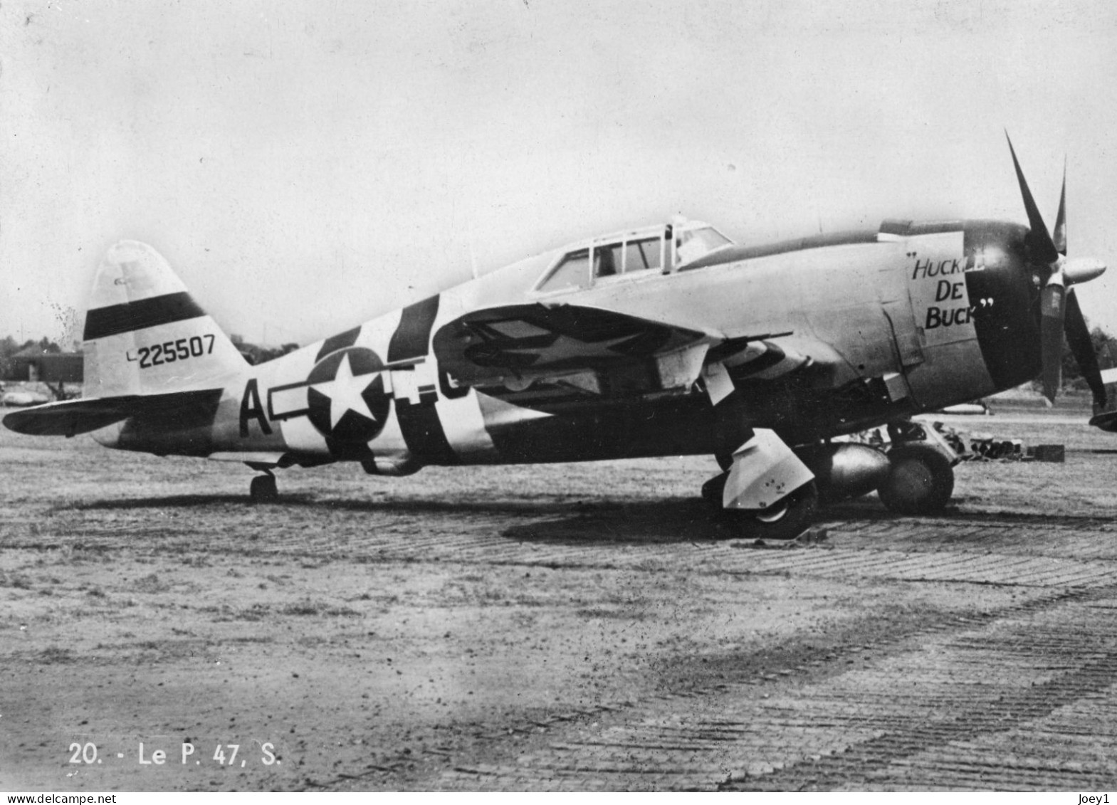 Cpsm Thunderbolt P47 - 1939-1945: 2a Guerra