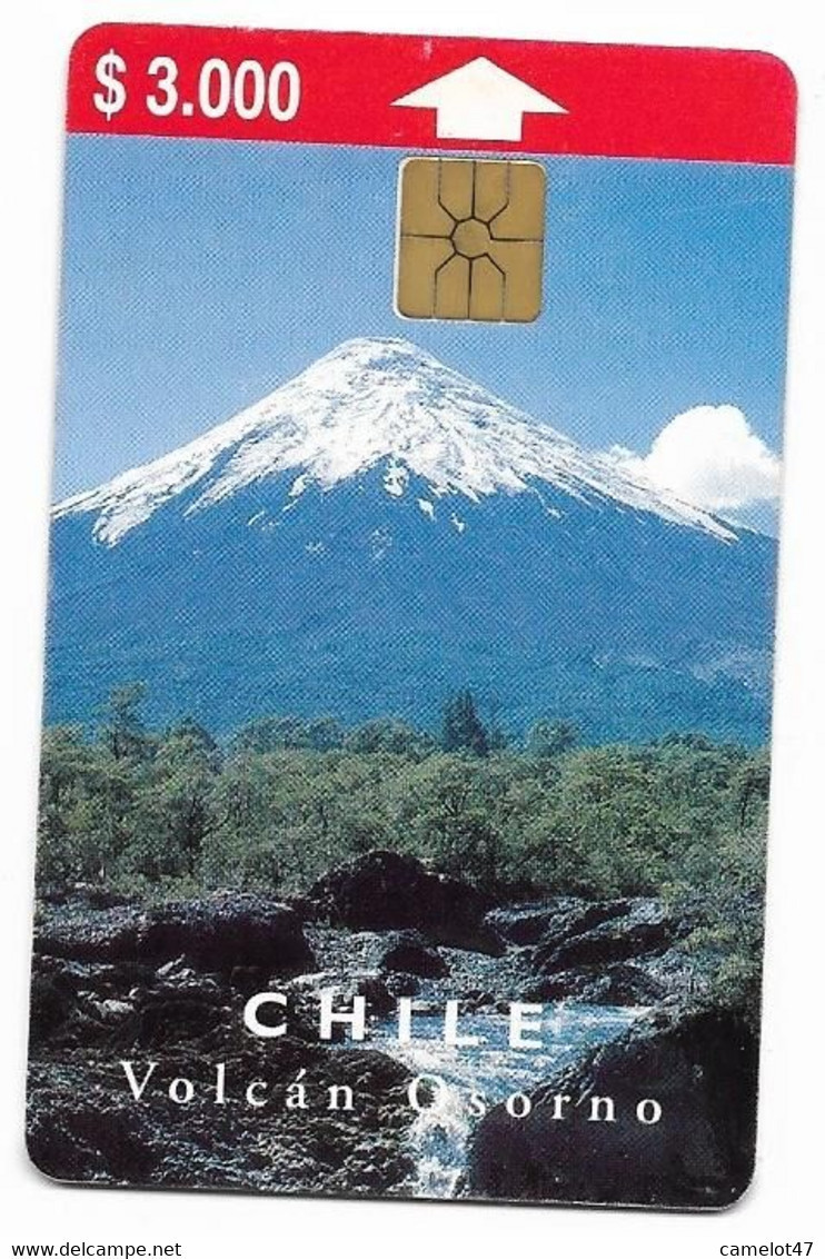 Chile CTC $3.000 Used Chip Phone Card, No Value # Chilectc-5 - Cile