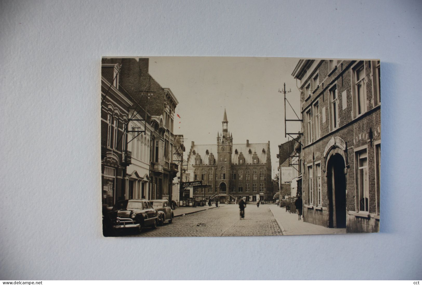 Maldegem  FOTOKAART Omgeving Van Het Stadhuis    PUB Bier Bab Export - Maldegem