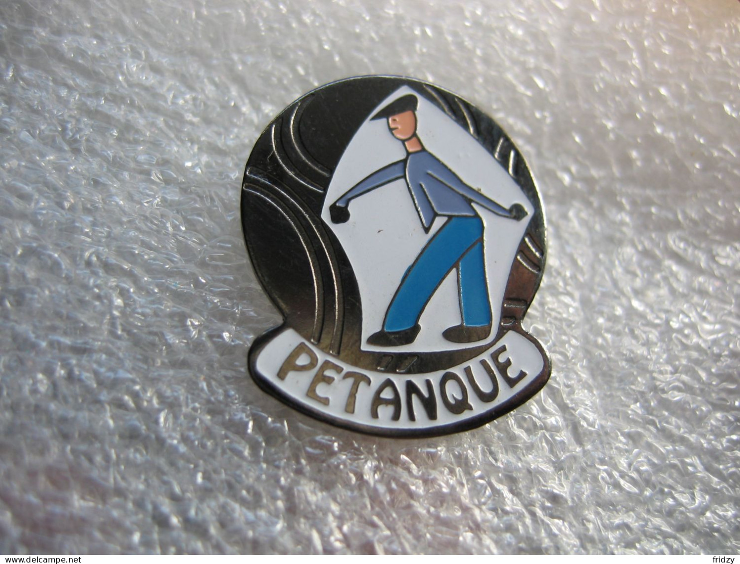 Pin's Joueur De Pétanque - Pétanque