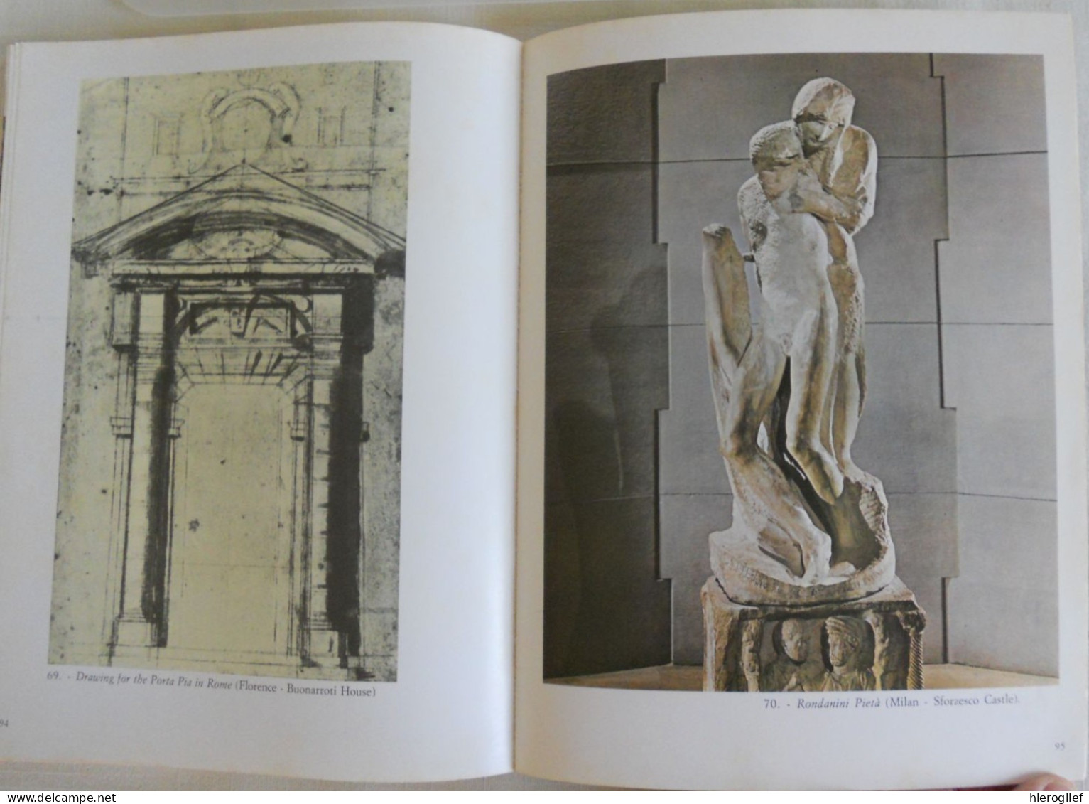 All the works of MICHELANGELO Luciano Berti - Bonechi editore Firenze Lodovico Buonarroti Simoni