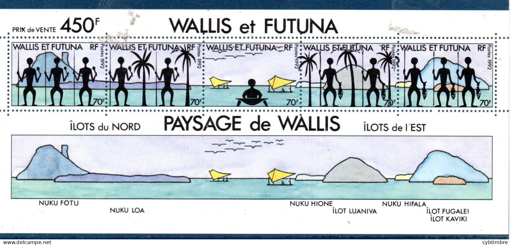 Wallis Et Futuna: Yvert BF N° 6**; MNH - Hojas Y Bloques