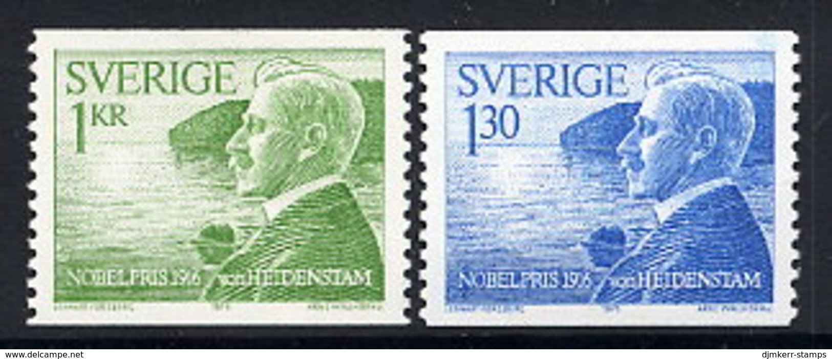 SWEDEN 1976 Nobel Prizewinners MNH / **.  Michel 970-71 - Ungebraucht