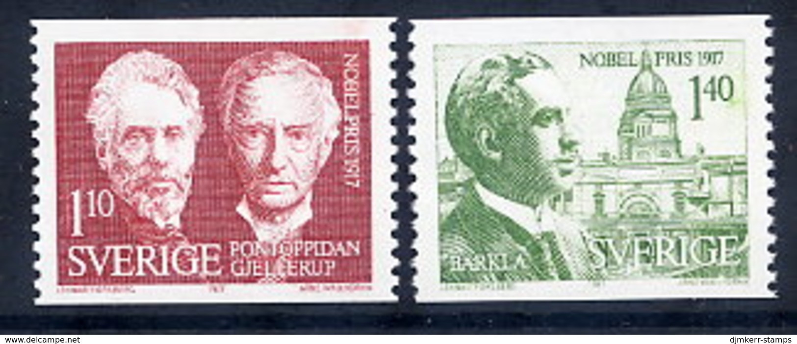 SWEDEN 1977 Nobel Prizewinners MNH / **.  Michel 1014-15 - Neufs