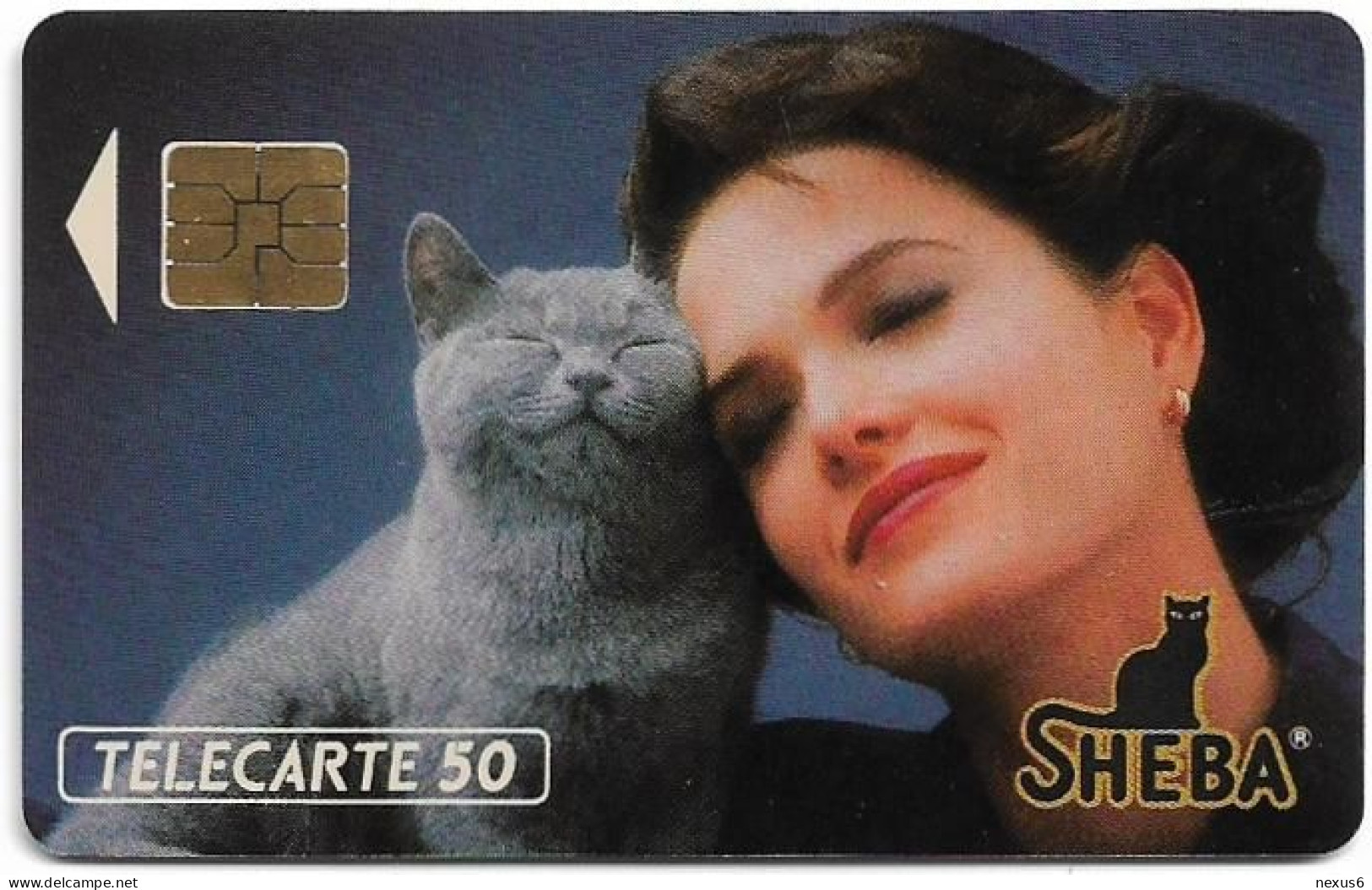 France - En0286 - Sheba Chat, 12.1991, 50Units, 12.300ex, Mint - 50 Einheiten