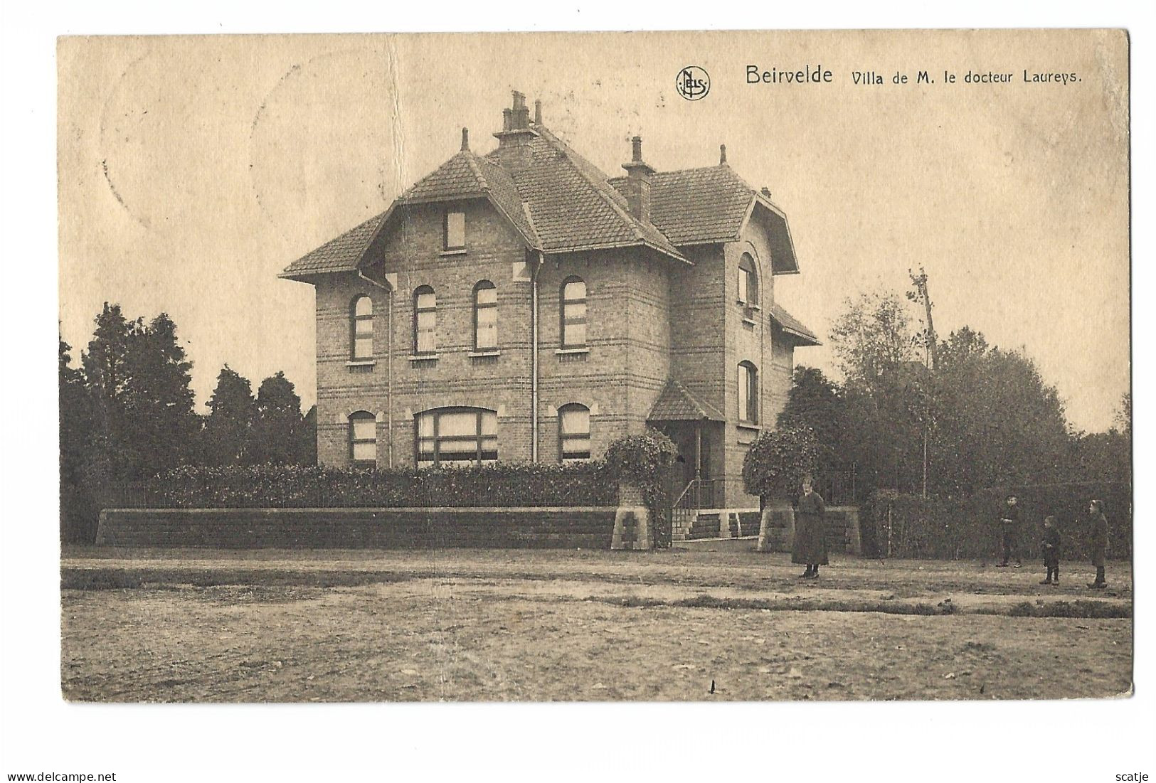 Beirvelde    Villa De M. Le Docteur Laureys.   -    1931   Naar   Beersel - Loth - Lochristi