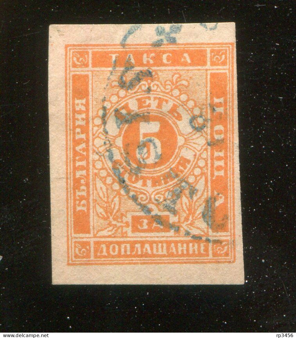"BULGARIEN" 1886, Portomarke Mi. 4y Gestempelt (A921) - Timbres-taxe