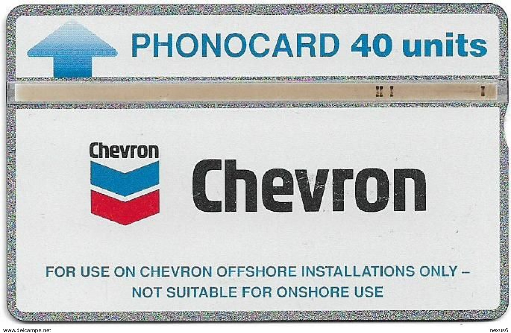 UK - Oil Rigs (L&G) - Chevron - CUR034 - 372F - 40Units, Used - [ 2] Plataformas Petroleras