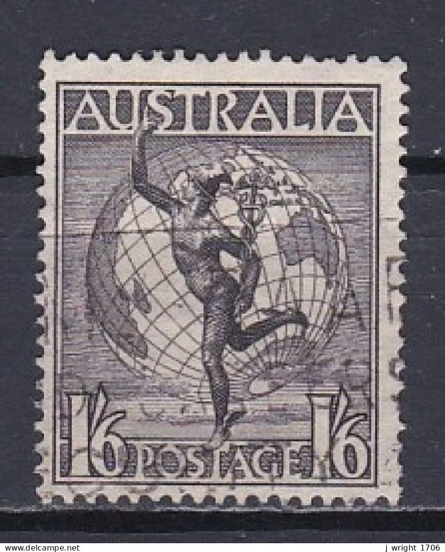 Australia, 1949, Hermes & Globe/Wmk, 1s 6d, USED - Used Stamps