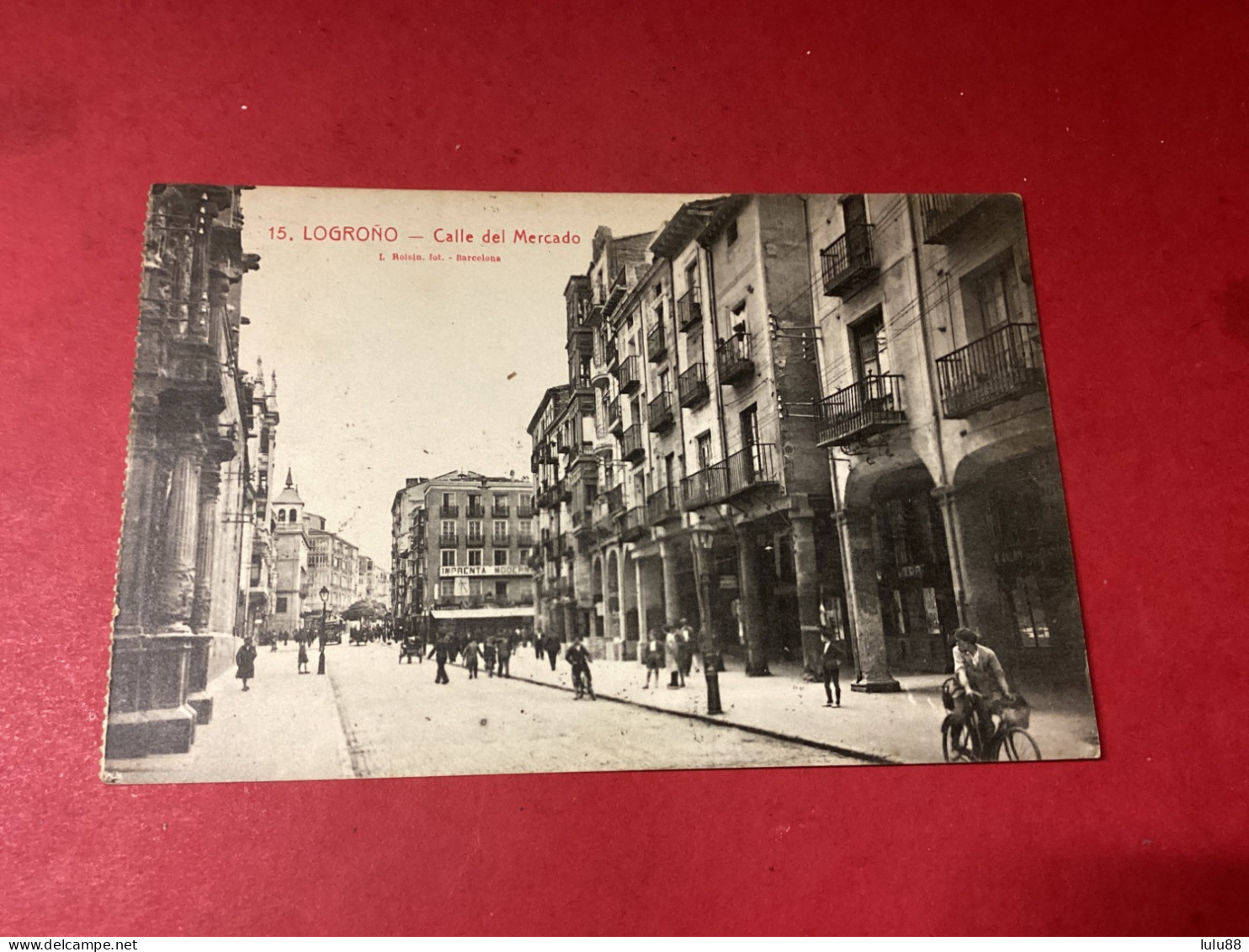 LOGRONO. CALLE DEL MERCADO - La Rioja (Logrono)