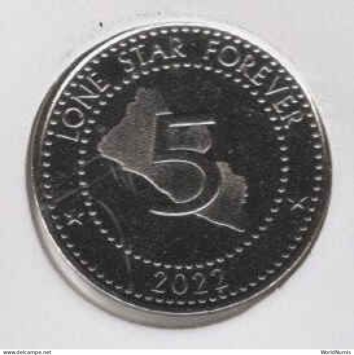 Liberia - 5 Dollars 2022 - Liberia