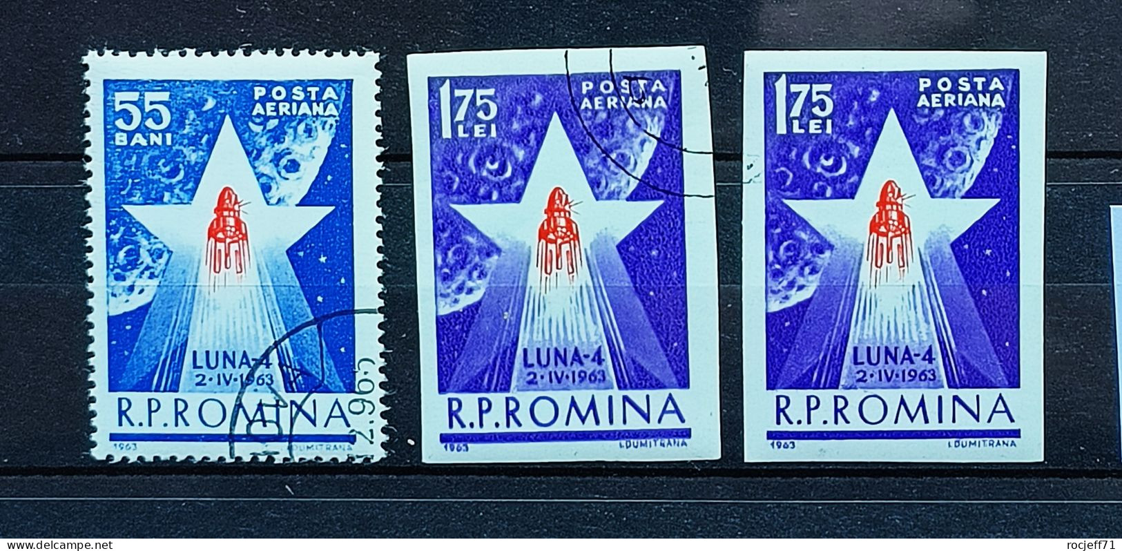 09 - 23  // Romina - Roumanie - Poste Aérienne N° 173 Et 174 En Oblitéré Et ** - Non Dentelé - Used Stamps
