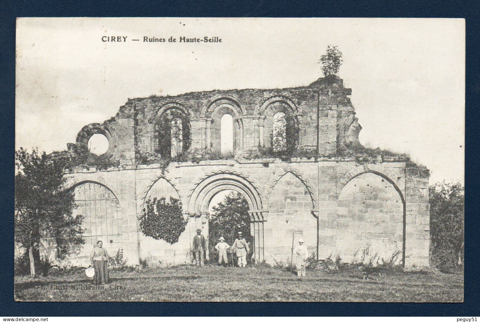 54. Cirey Sur Vezouze. Ruines De L'Abbaye Cistercienne De Haute-Seille ( 1140 - 1791). 1909 - Cirey Sur Vezouze