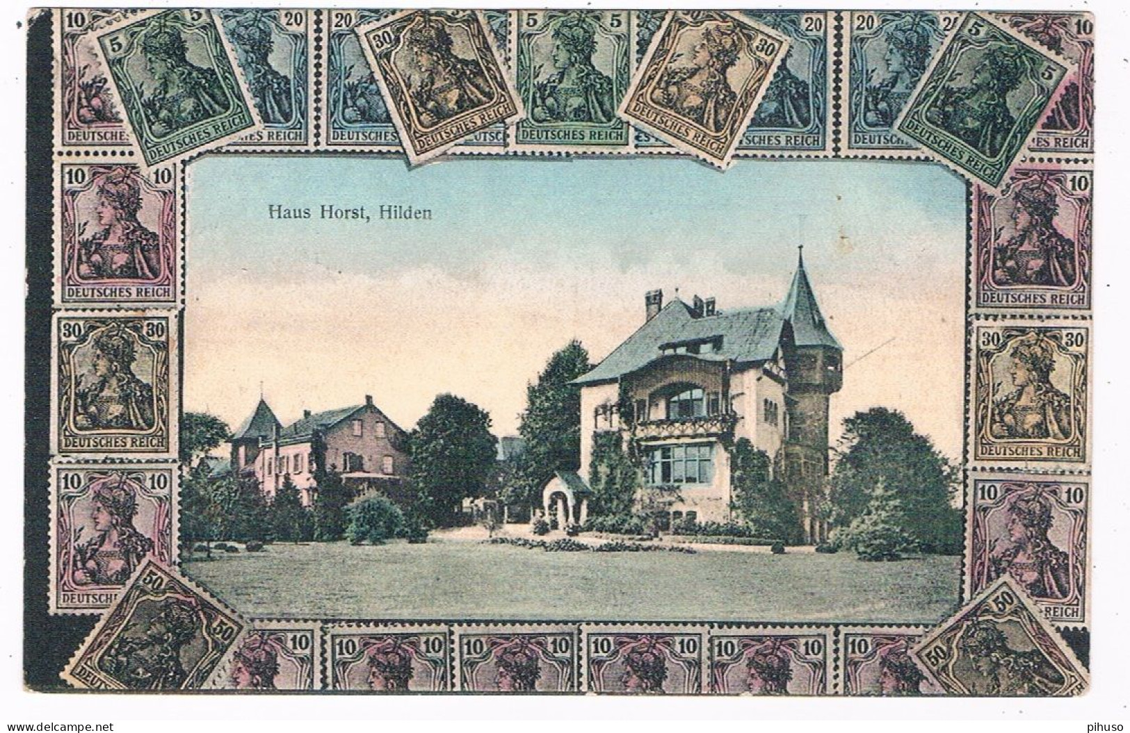 D-15565  HILDEN : Haus Horst ( Stamps, Briefmarken) - Mettmann