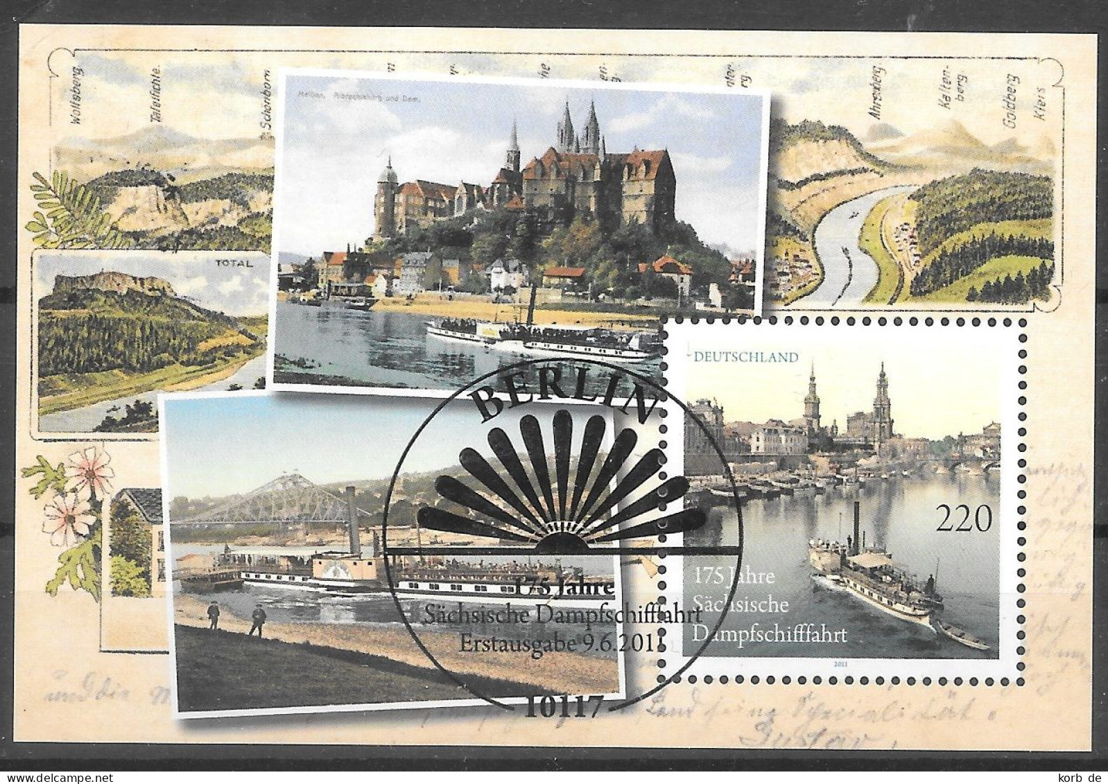 Bund 2011 / MiNr.  Block 78  ESST Berlin   O / Used   (x904) - 2011-2020