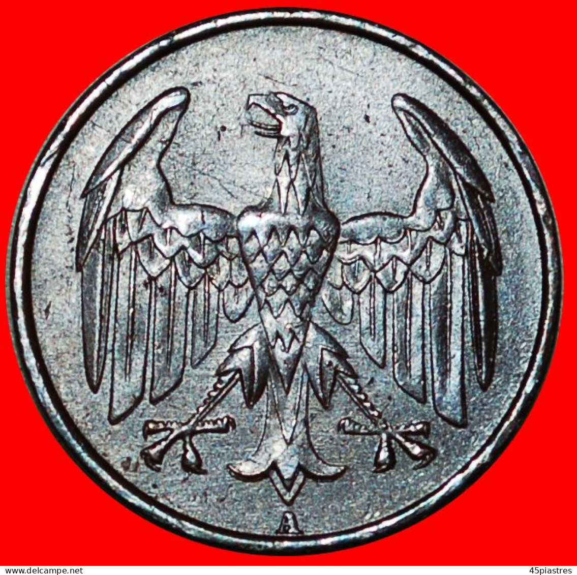 * RARE: GERMANY  4 PFENNIG 1932A! · LOW START · NO RESERVE! - 4 Reichspfennig