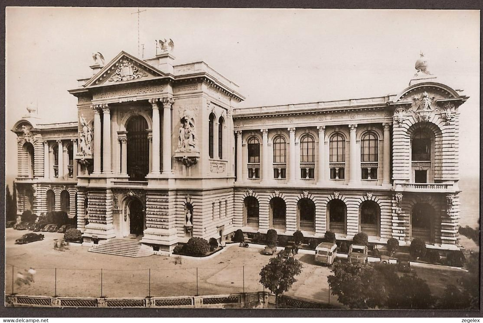 Monaco - Musée Océanographique - Facade Principale - 1951 - Museo Oceanografico