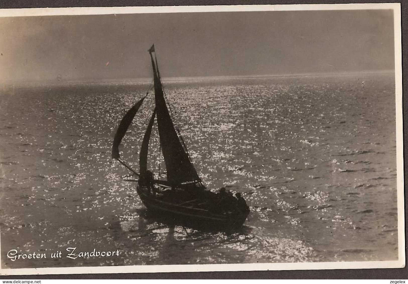 Zandvoort - Zeilboot - 1954 - Zandvoort