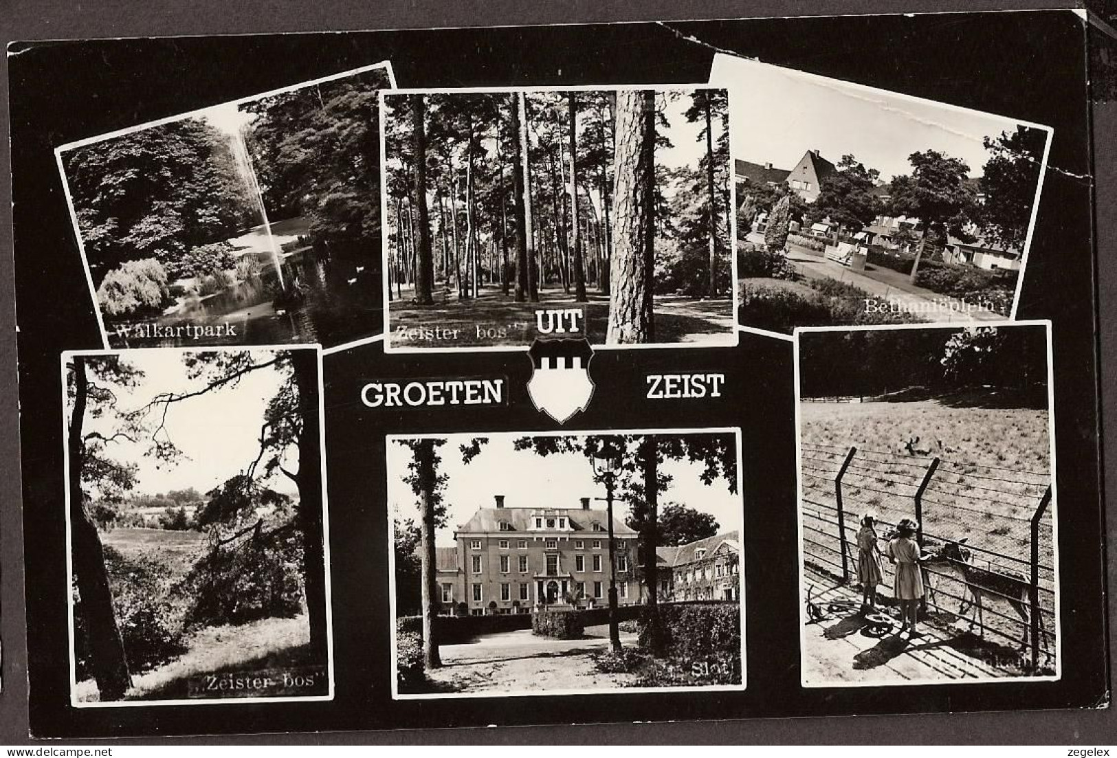 Zeist - Walkartpark, Bethaniëplein, Slot. - 1970 - Zeist