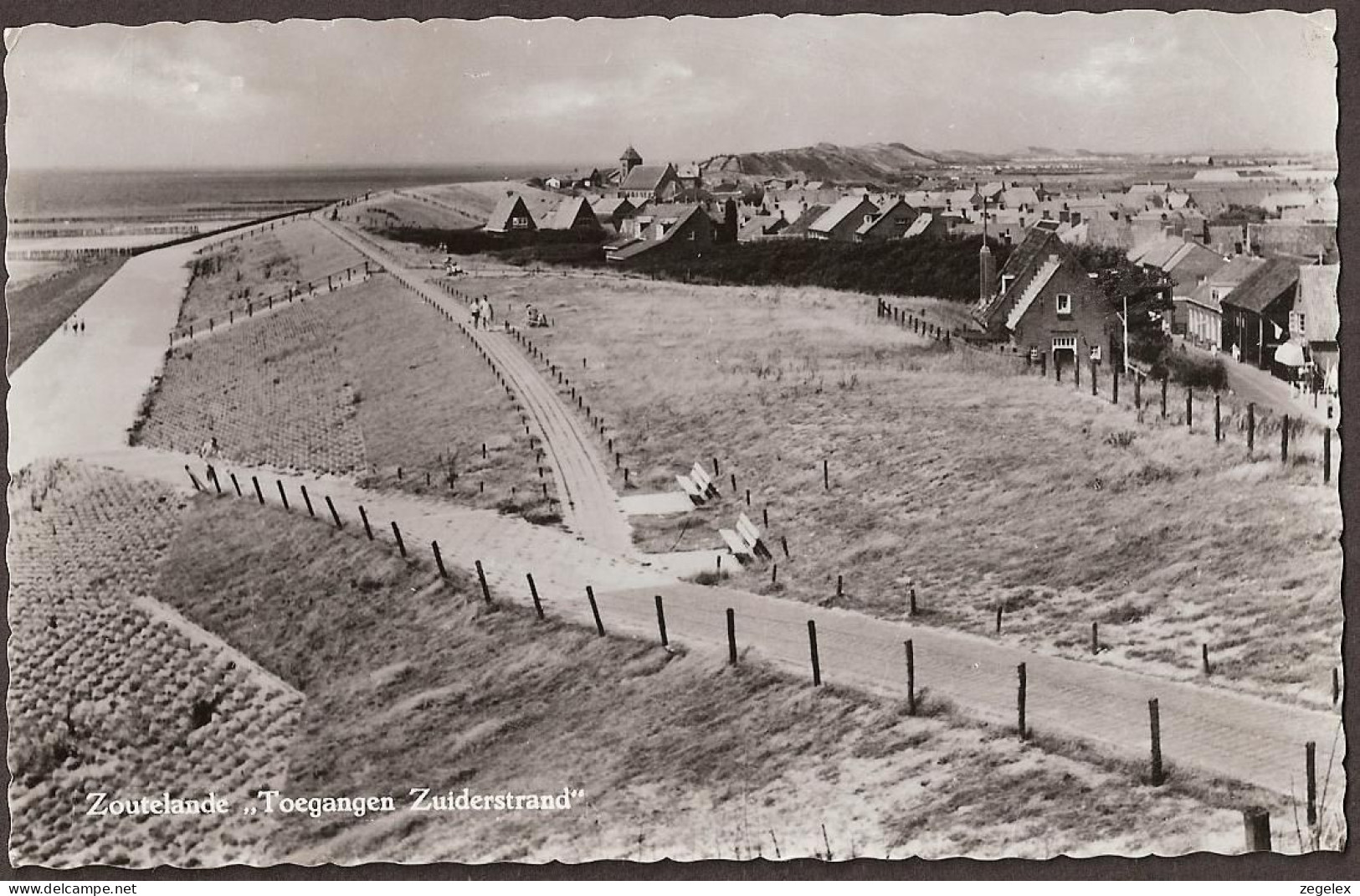 Zoutelande - "Toegangen Zuiderstrand" - 1964 - Zoutelande