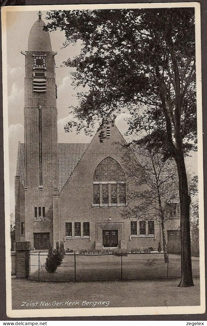 Zeist - Nieuwe Ger. Kerk Bergweg - 1950 - Zeist