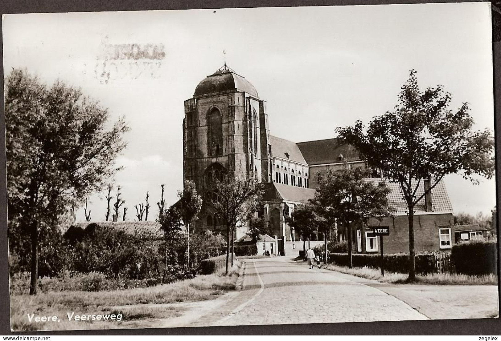 Veere, Veerseweg - Rond 1957 - Veere