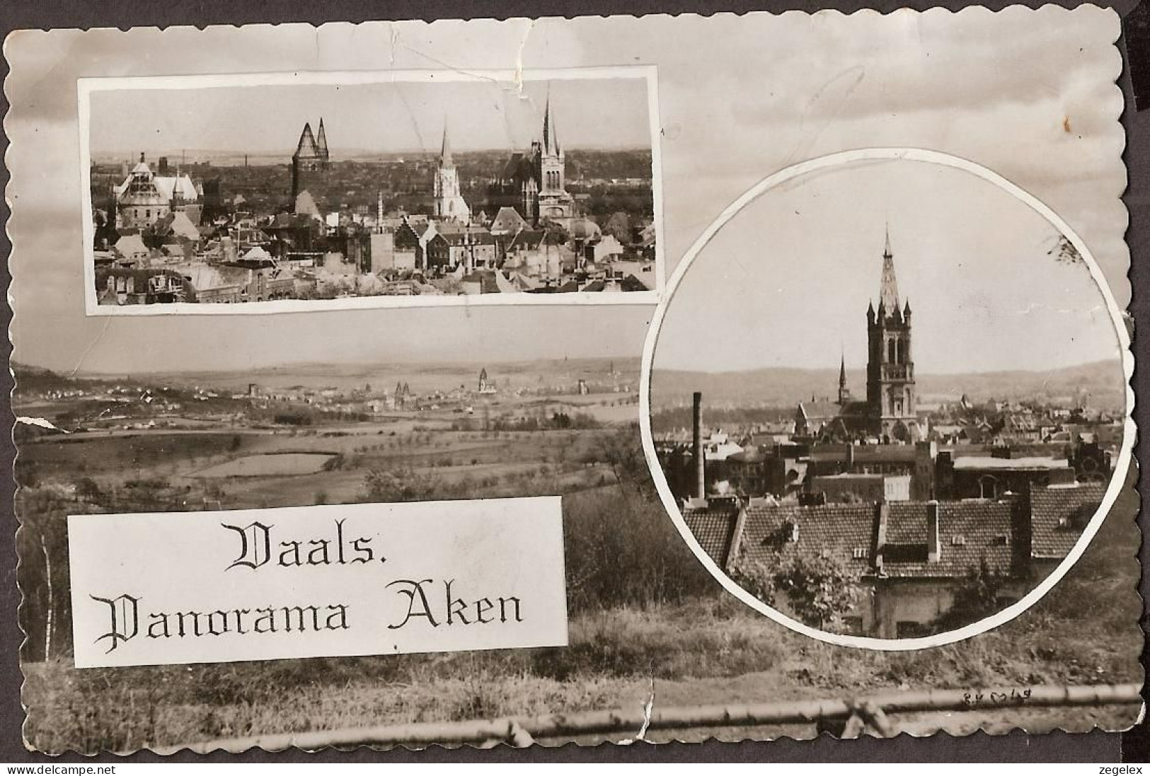 Vaals - Panorama Aken - 1958 - Vaals