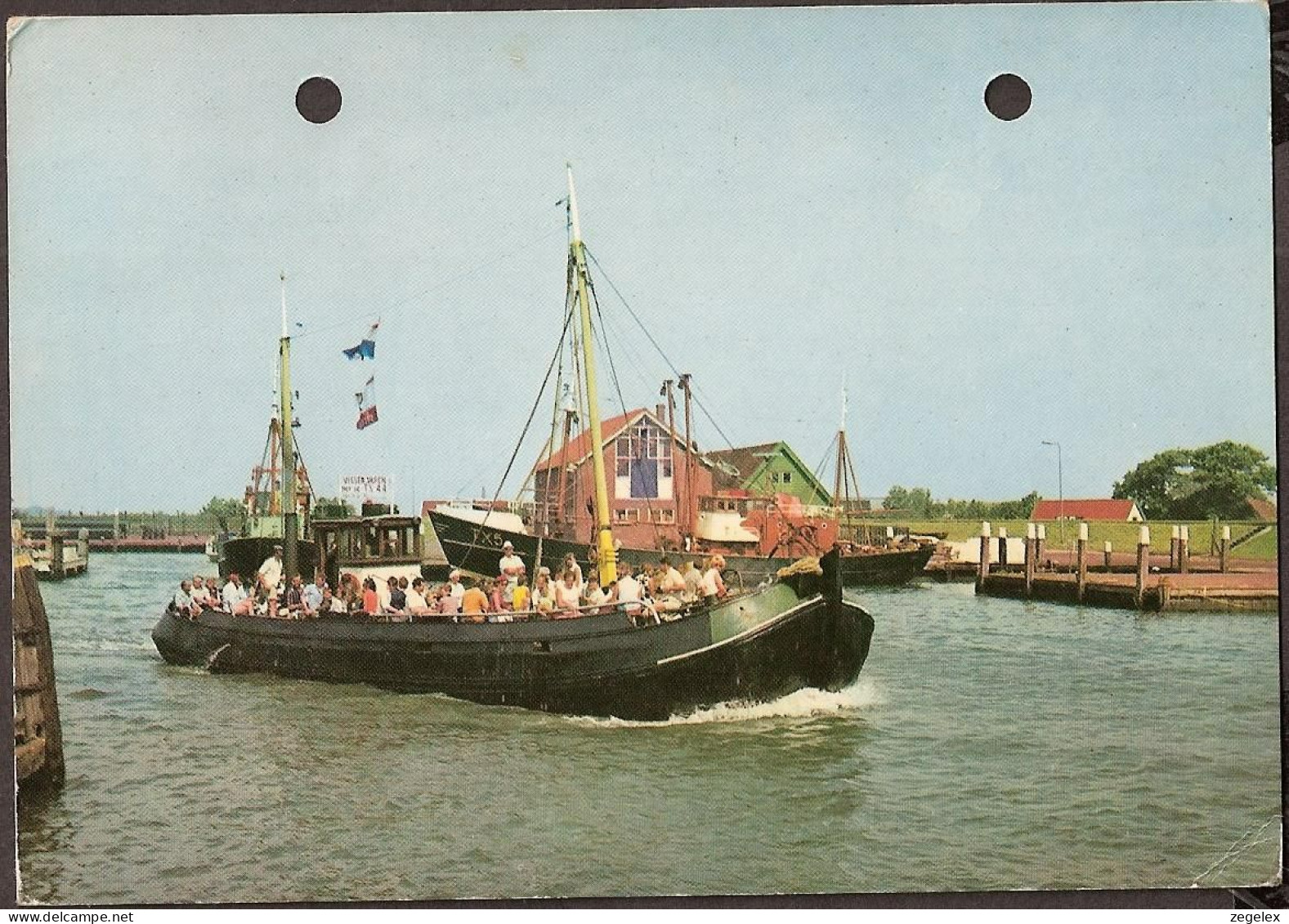 Oudeschild (Texel)  - Dagje Vissen - Rond 1967 - Texel