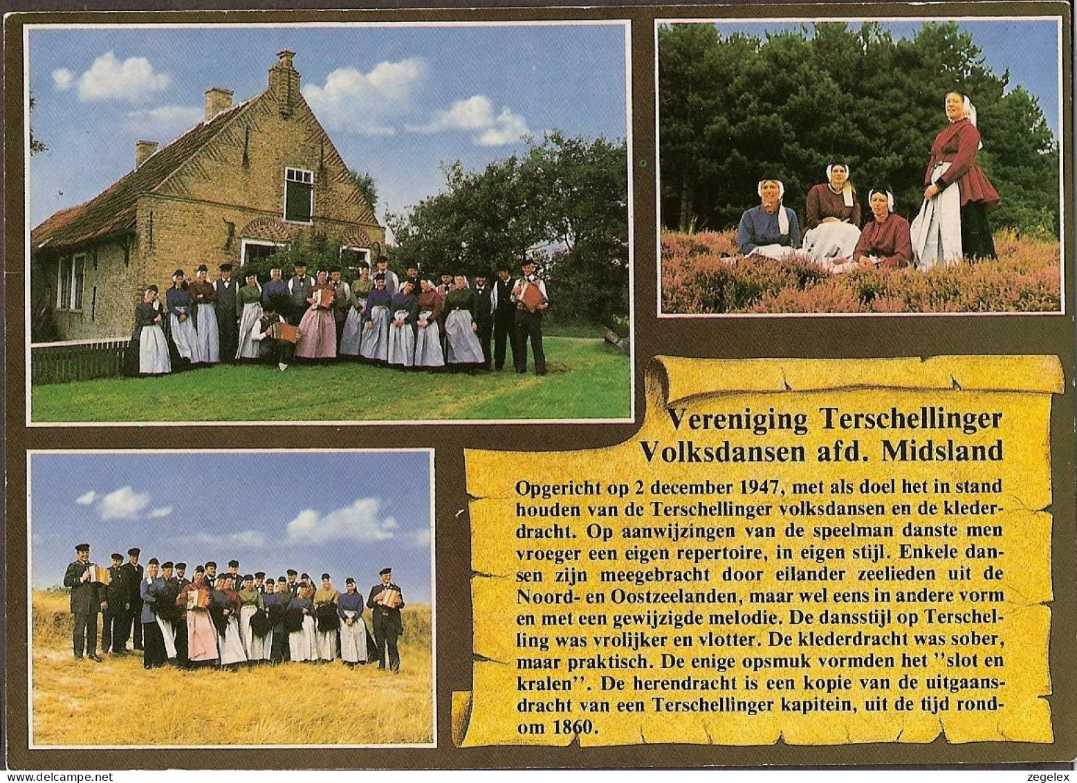 Terschelling - Vereniging Terschellinger Volksdansen / Klederdrachten - Terschelling