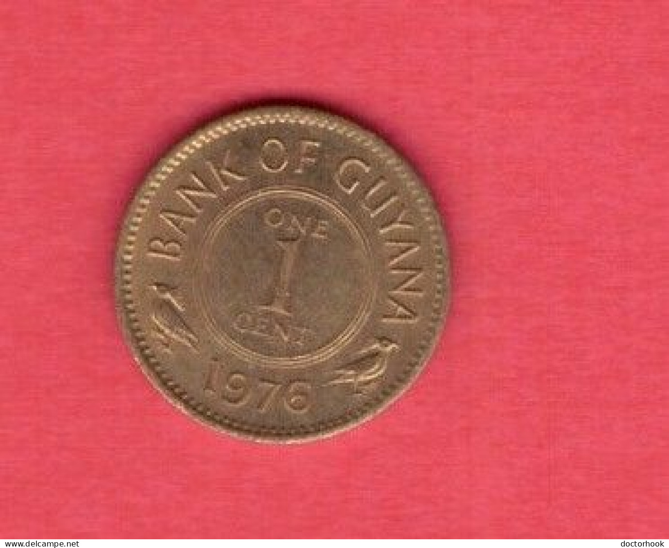 GUYANA   1 CENT 1976 (KM # 31) #7534 - Guyana