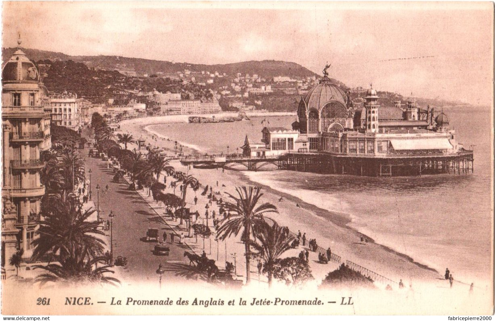 CPA 06 (Alpes-Maritimes) Nice - La Promenade Des Anglais Et Le Palais-Casino Sur La Jetée-Promenade TBE - Casinos