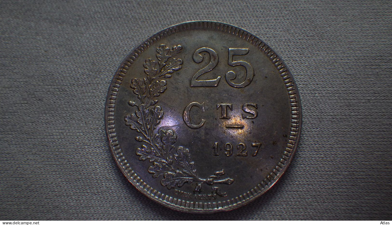 25 Centimes 1927 Luxembourg - Luxembourg