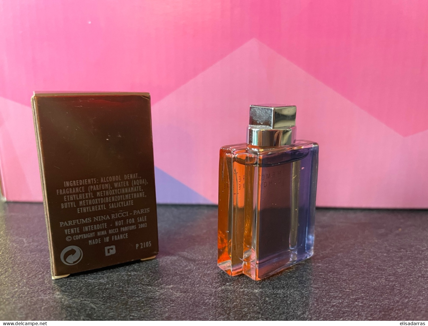 Parfum Homme Nina Ricci - Uomo