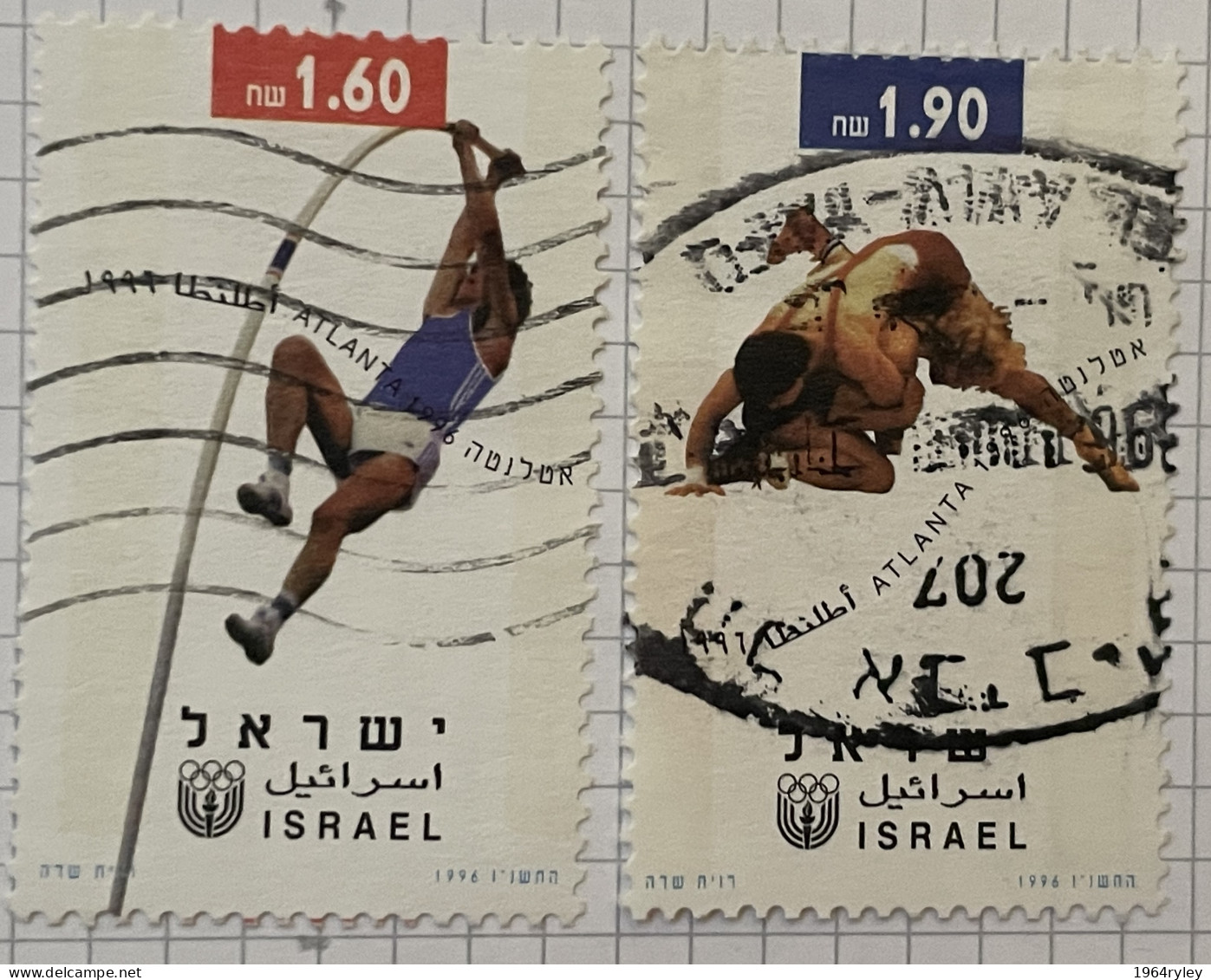 ISRAEL - (0) - 1996  # 1333/1334 - Used Stamps (without Tabs)