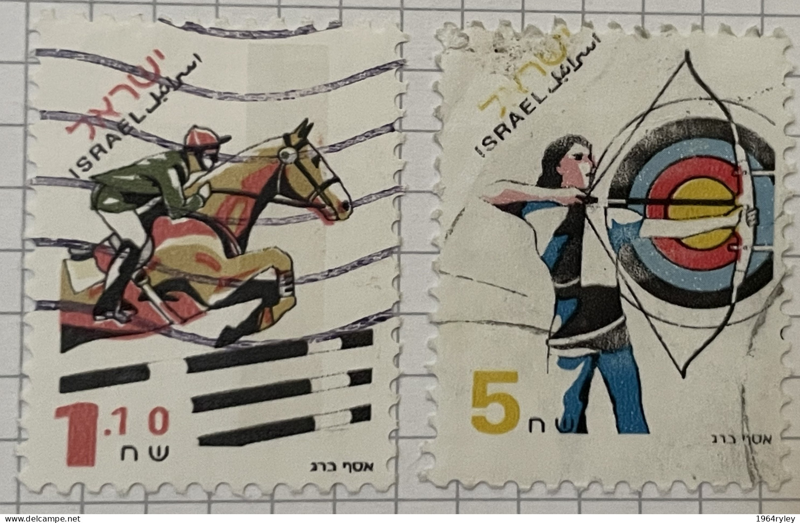 ISRAEL - (0) - 1997  # 1414/1415 - Gebruikt (zonder Tabs)