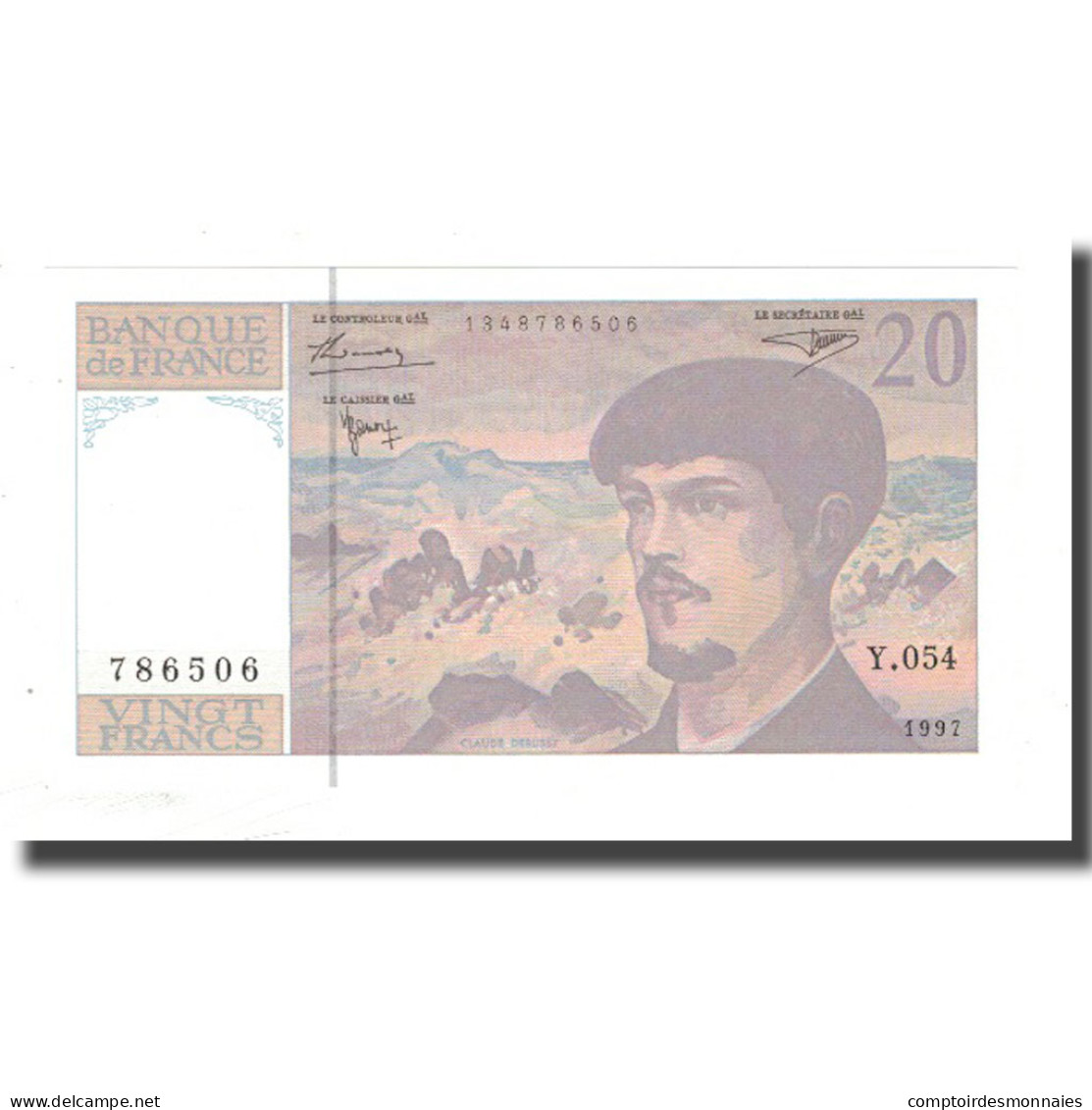 France, 20 Francs, 1997, NEUF, Fayette:66ter.2, KM:151i - 20 F 1980-1997 ''Debussy''