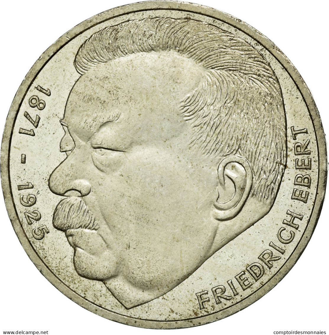 Monnaie, République Fédérale Allemande, 5 Mark, 1975, Hamburg, Germany, SUP+ - 5 Marcos