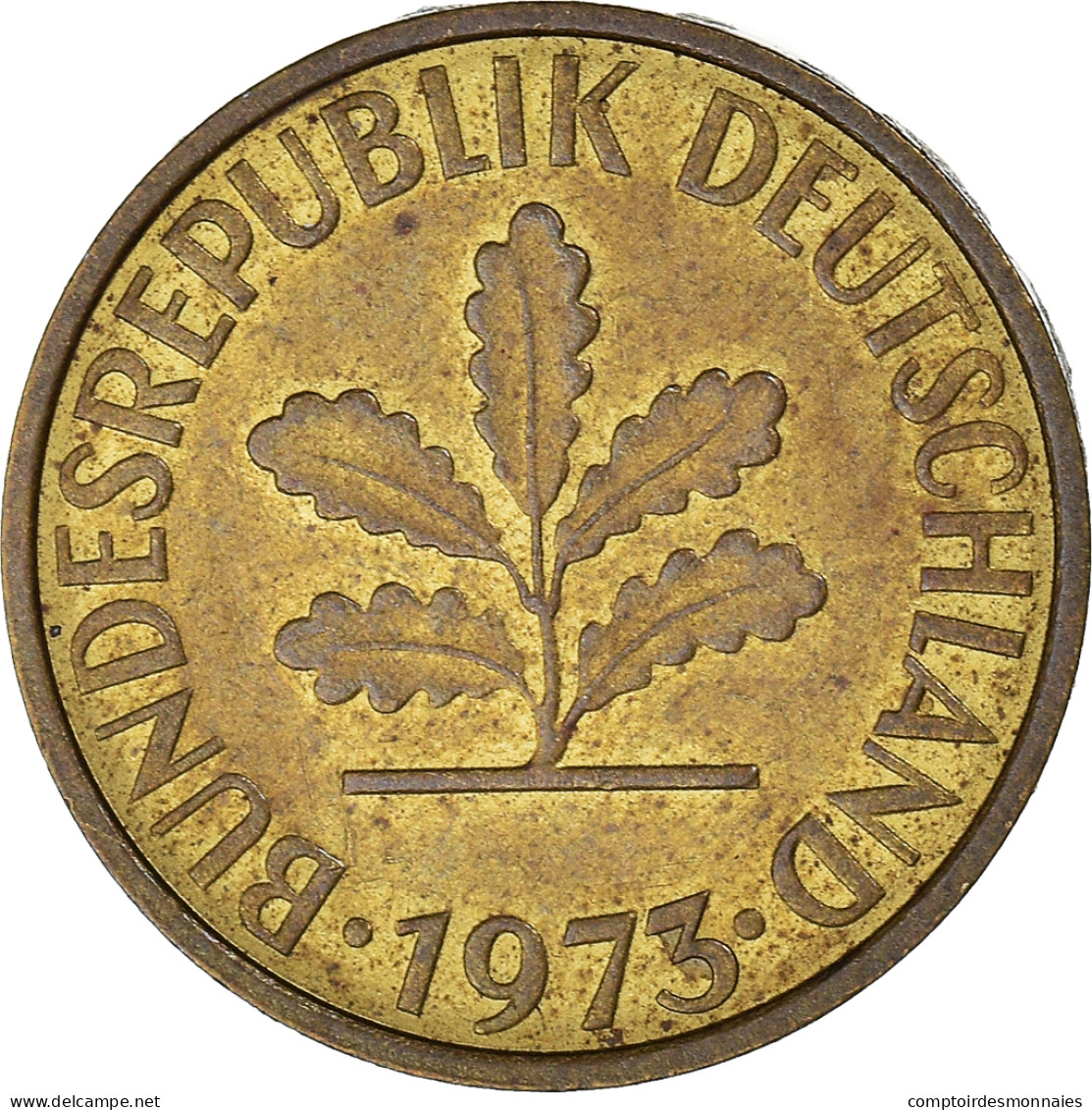 Monnaie, Allemagne, 5 Pfennig, 1973 - 5 Pfennig