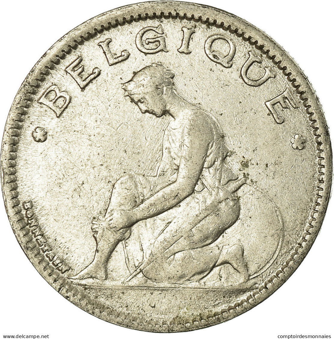 Monnaie, Belgique, Franc, 1934, TTB, Nickel, KM:89 - 1 Frank