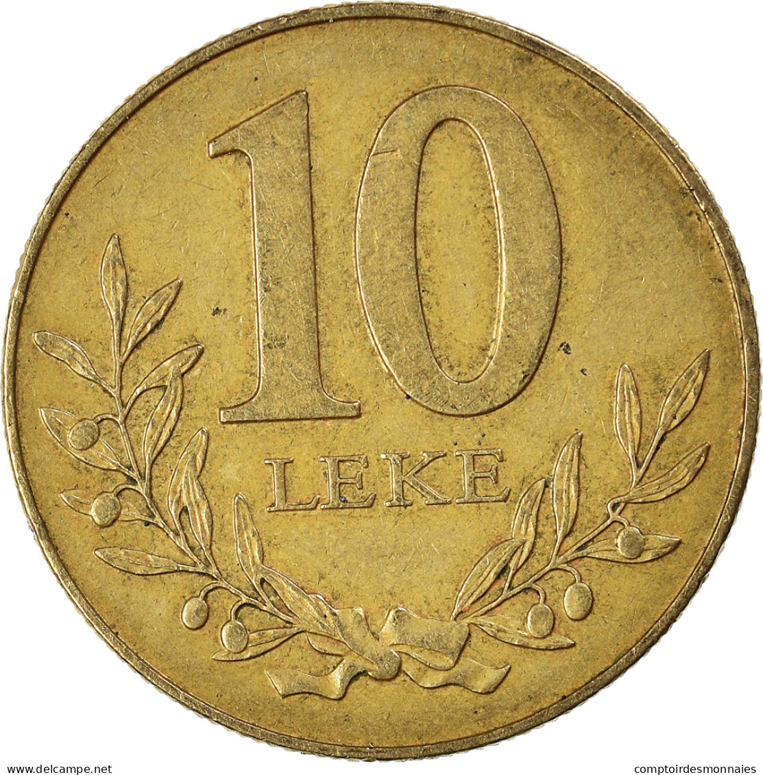 Monnaie, Albanie, 10 Lekë, 1996 - Albania