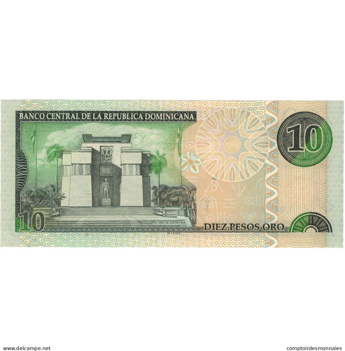 Billet, Dominican Republic, 10 Pesos Oro, 2003, KM:159a, SPL - Dominicaine