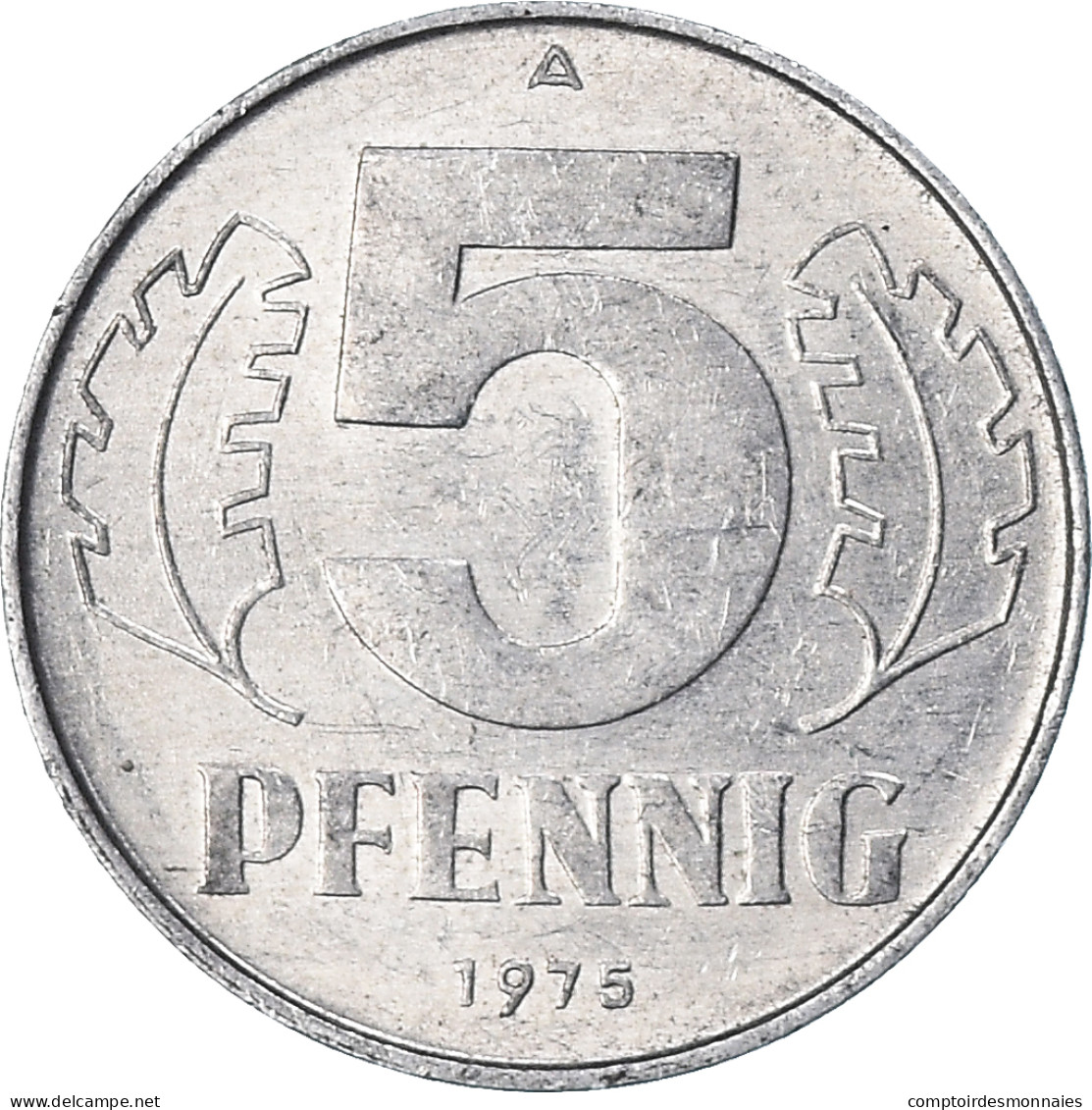 Monnaie, République Fédérale Allemande, 5 Pfennig, 1975 - 5 Pfennig